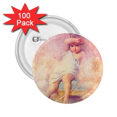 Baby In Clouds 2.25  Buttons (100 pack) 