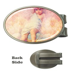 Baby In Clouds Money Clips (Oval) 