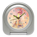 Baby In Clouds Travel Alarm Clock Front