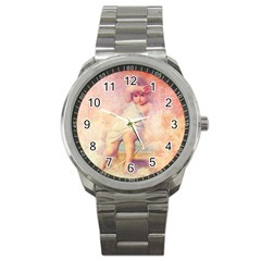 Baby In Clouds Sport Metal Watch