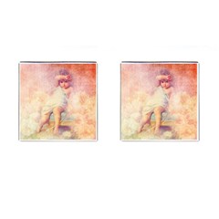 Baby In Clouds Cufflinks (Square)