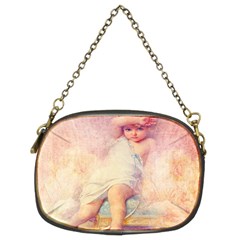 Baby In Clouds Chain Purse (two Sides) by vintage2030
