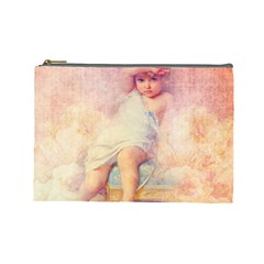 Baby In Clouds Cosmetic Bag (Large)