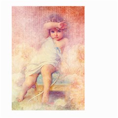 Baby In Clouds Large Garden Flag (Two Sides)