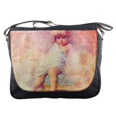 Baby In Clouds Messenger Bag