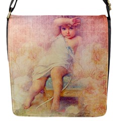 Baby In Clouds Flap Closure Messenger Bag (S)