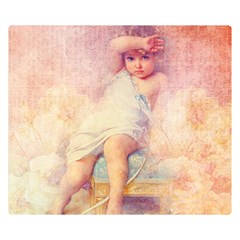 Baby In Clouds Double Sided Flano Blanket (small)  by vintage2030