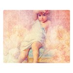 Baby In Clouds Double Sided Flano Blanket (Large)  Blanket Back