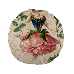 Flower Girl Standard 15  Premium Round Cushions by vintage2030