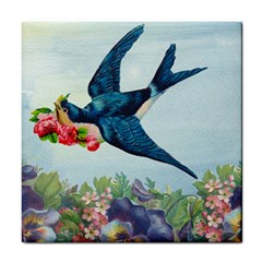 Blue Bird Tile Coasters by vintage2030