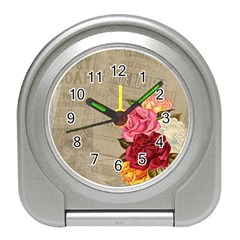 Flower 1646069 960 720 Travel Alarm Clock by vintage2030