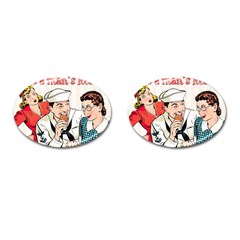 Retro 1326258 1920 Cufflinks (oval) by vintage2030