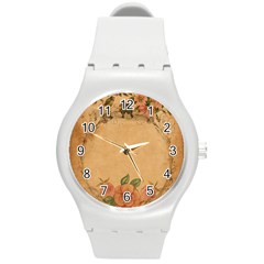 Background 1365750 1920 Round Plastic Sport Watch (m) by vintage2030