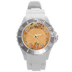 Background 1365750 1920 Round Plastic Sport Watch (l) by vintage2030