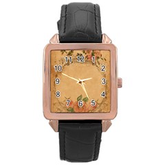 Background 1365750 1920 Rose Gold Leather Watch  by vintage2030