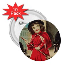 Haloweencard3 2 25  Buttons (10 Pack) 