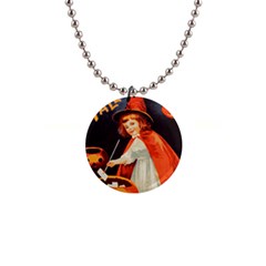 Haloweencard2 Button Necklaces by vintage2030