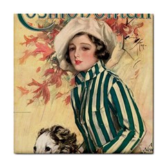 Cosmopolitan Fc November 1917 Tile Coasters