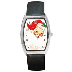 Santa Claus 1827265 1920 Barrel Style Metal Watch by vintage2030