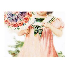 Girl 1731727 1920 Double Sided Flano Blanket (mini)  by vintage2030