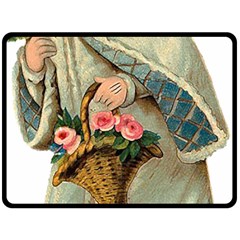 Angel 1718333 1920 Double Sided Fleece Blanket (large)  by vintage2030