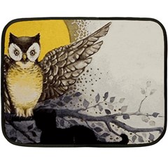 Owl 1462736 1920 Double Sided Fleece Blanket (mini) 