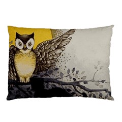 Owl 1462736 1920 Pillow Case (two Sides) by vintage2030