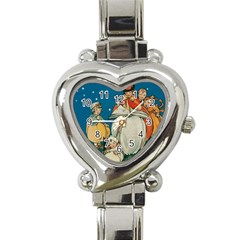 Witch 1461949 1920 Heart Italian Charm Watch by vintage2030