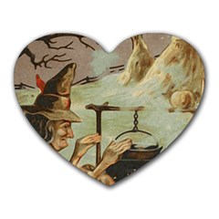 Witch 1461958 1920 Heart Mousepads by vintage2030