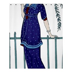 Lady 1318887 1920 Shower Curtain 60  X 72  (medium)  by vintage2030