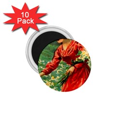 Lady 1334282 1920 1 75  Magnets (10 Pack)  by vintage2030