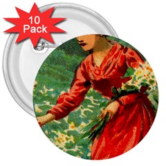 Lady 1334282 1920 3  Buttons (10 Pack)  by vintage2030