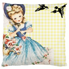 Girl 1370912 1280 Large Cushion Case (two Sides) by vintage2030