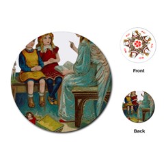 Angel 1347118 1920 Playing Cards (round) 