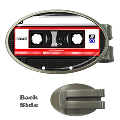 Compact Cassette Money Clips (oval)  by vintage2030