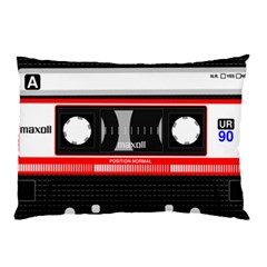 Compact Cassette Pillow Case by vintage2030