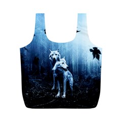 Wolfs Full Print Recycle Bag (m)