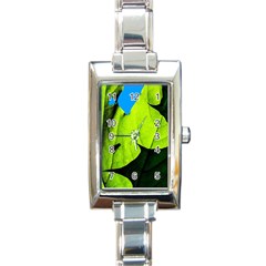 Window Of Opportunity Rectangle Italian Charm Watch by FunnyCow