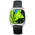 Window Of Opportunity Square Metal Watch Front