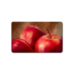 Three Red Apples Magnet (name Card)