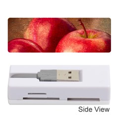 Three Red Apples Memory Card Reader (stick) by FunnyCow