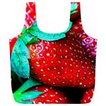 Red Strawberries Full Print Recycle Bag (XL) Front