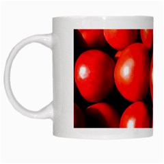 Pile Of Red Tomatoes White Mugs by FunnyCow