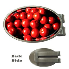 Pile Of Red Tomatoes Money Clips (oval)  by FunnyCow