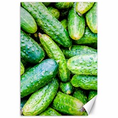 Pile Of Green Cucumbers Canvas 20  X 30  by FunnyCow