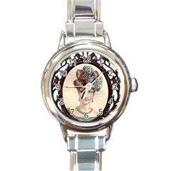 Frame 1775331 1280 Round Italian Charm Watch