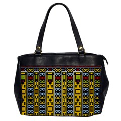 Shapes Rows                                          Oversize Office Handbag by LalyLauraFLM