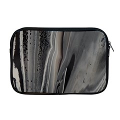 Black Marble Apple Macbook Pro 17  Zipper Case