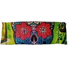 Mexican Skull Body Pillow Case (dakimakura) by alllovelyideas