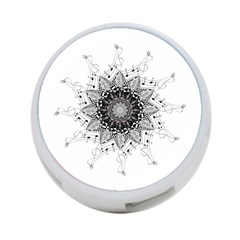 Mandala Misic 4-port Usb Hub (two Sides) by alllovelyideas